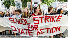 School-age strikers are out in force again today (15 March), campaigning for policy action on climate change